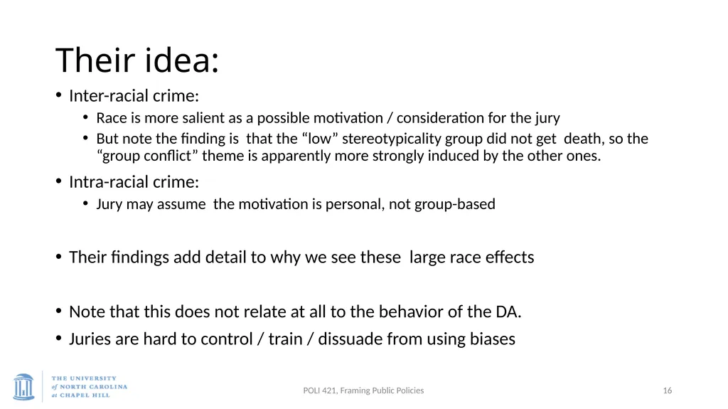 Eberhardt et al. “Looking Deathworthy” March 6, - slide 16 of 18