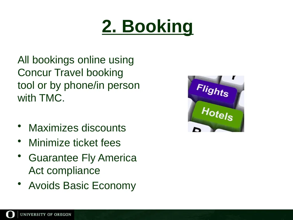 Concur Travel Coordinator Training Laurie Jacoby - slide 6 of 15