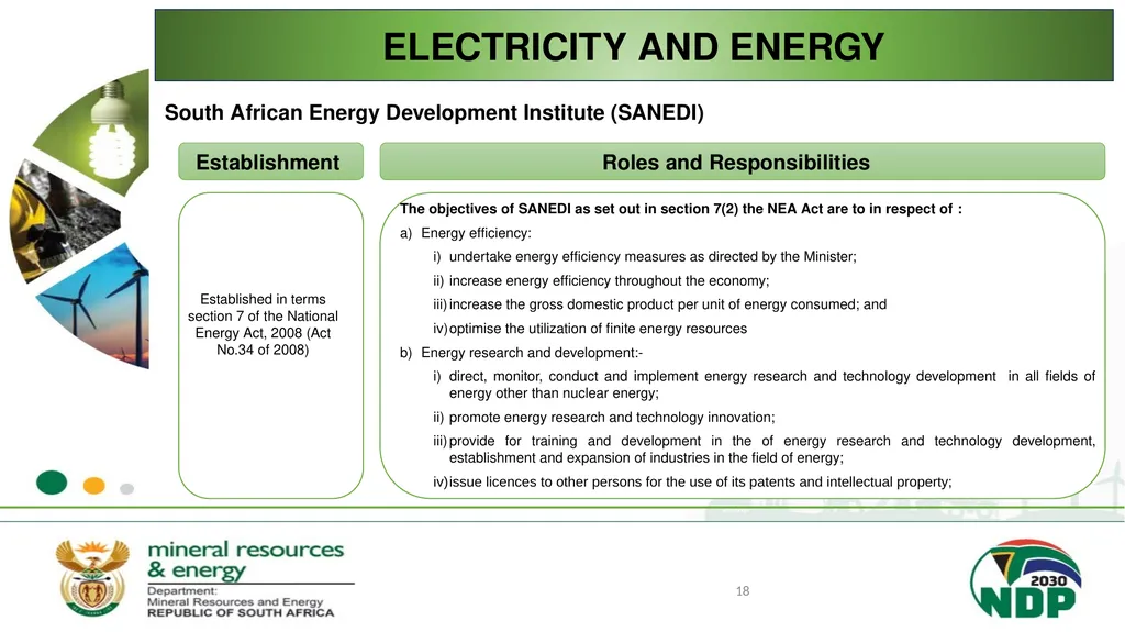 BRIEFING ON THE MANDATE AND RESPONSIBILITIES OF - slide 18 of 25