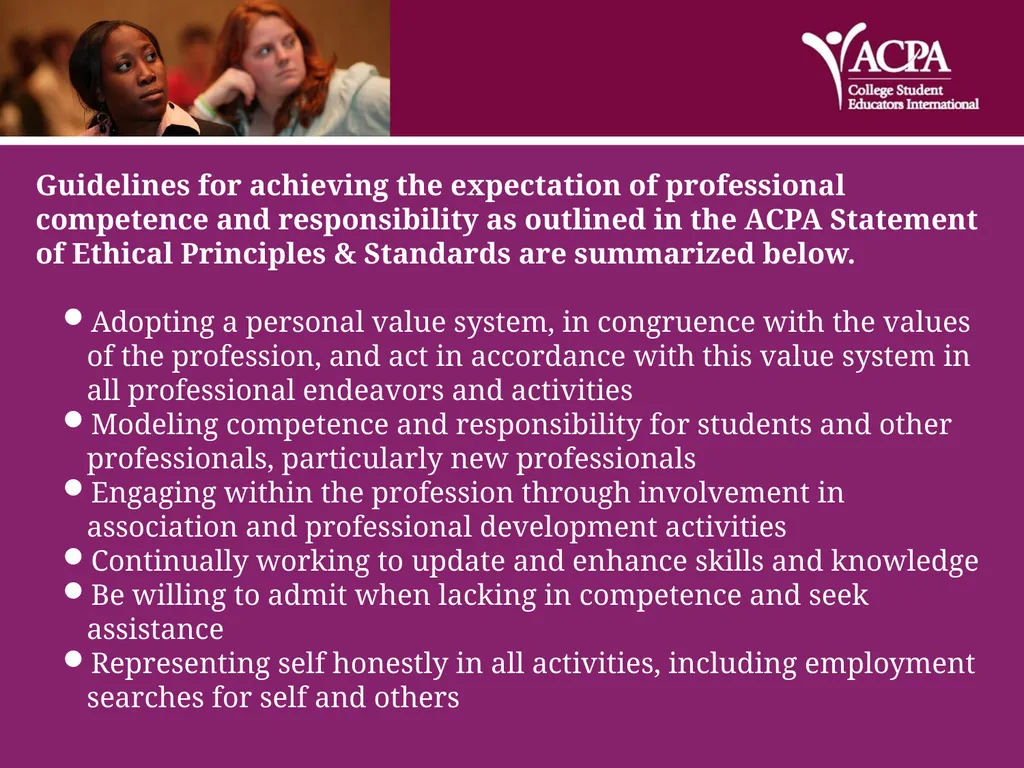 Ethics Standards & Practices Developed by the - slide 4 of 27