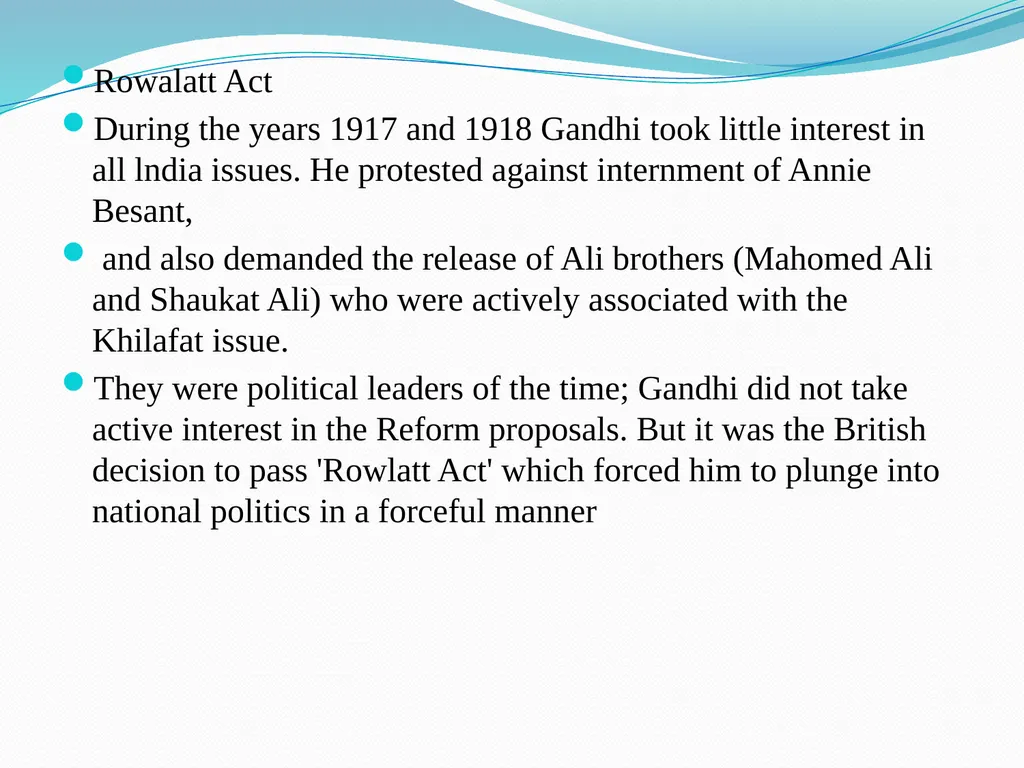 Gandhi and his Ideology Ms. Brighty Robert PG - slide 21 of 28