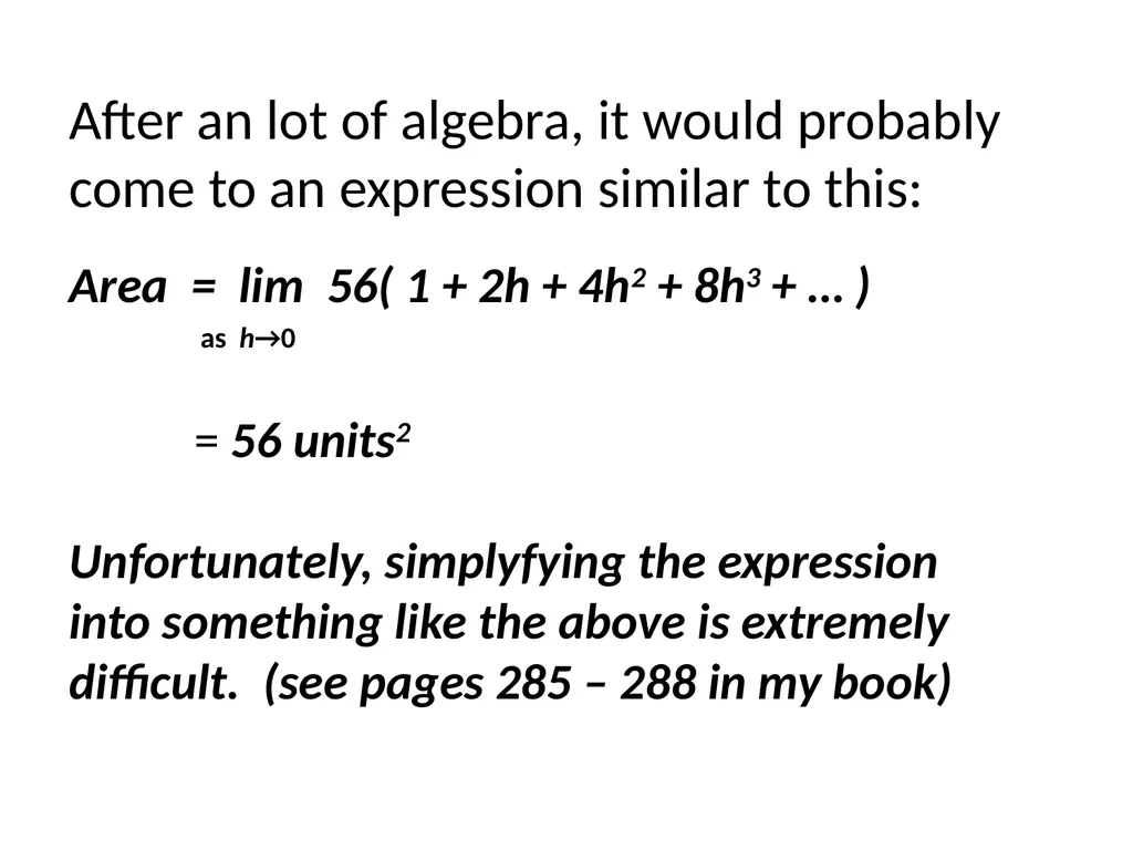 THE FUNDAMENTAL THEOREM OF CALCULUS. There are TWO - slide 6 of 13