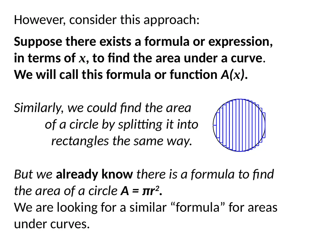 THE FUNDAMENTAL THEOREM OF CALCULUS. There are TWO - slide 7 of 13