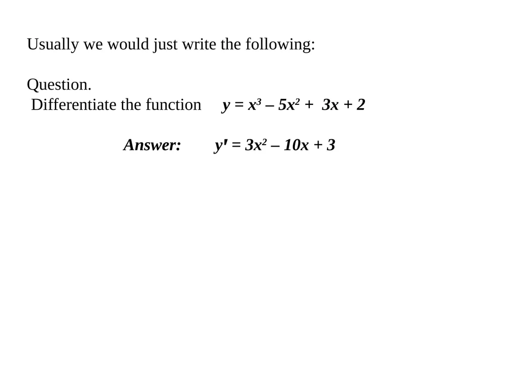 A SHORT INTRODUCTION TO CALCULUS. 1. The ideas of - slide 39 of 41