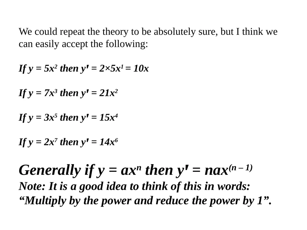 A SHORT INTRODUCTION TO CALCULUS. 1. The ideas of - slide 36 of 41