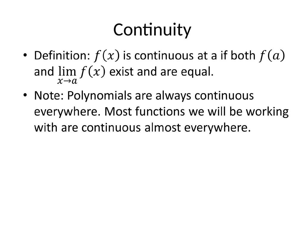 Lecture 1: Limits, Derivatives, the Product Rule, - slide 15 of 41