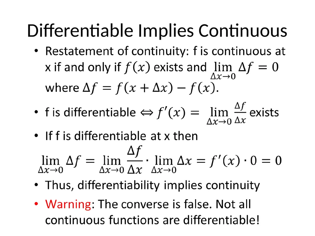Lecture 1: Limits, Derivatives, the Product Rule, - slide 26 of 41