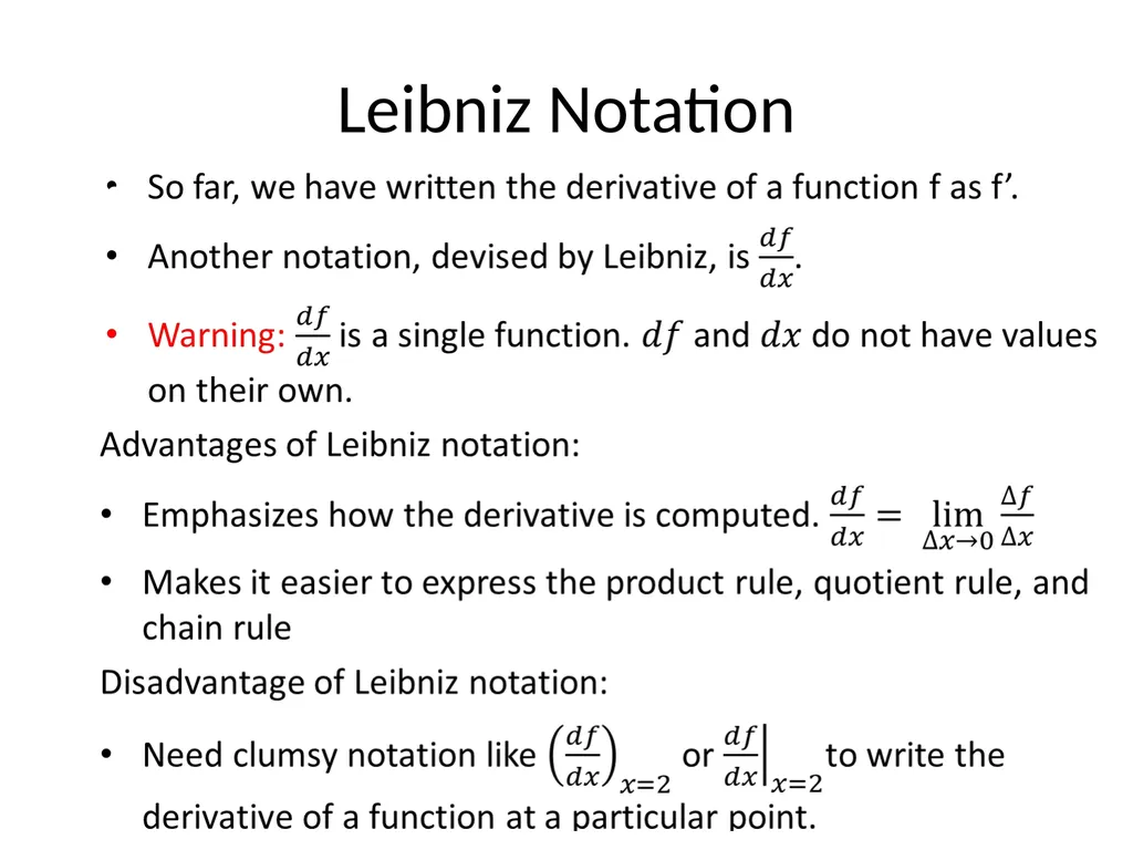 Lecture 1: Limits, Derivatives, the Product Rule, - slide 25 of 41
