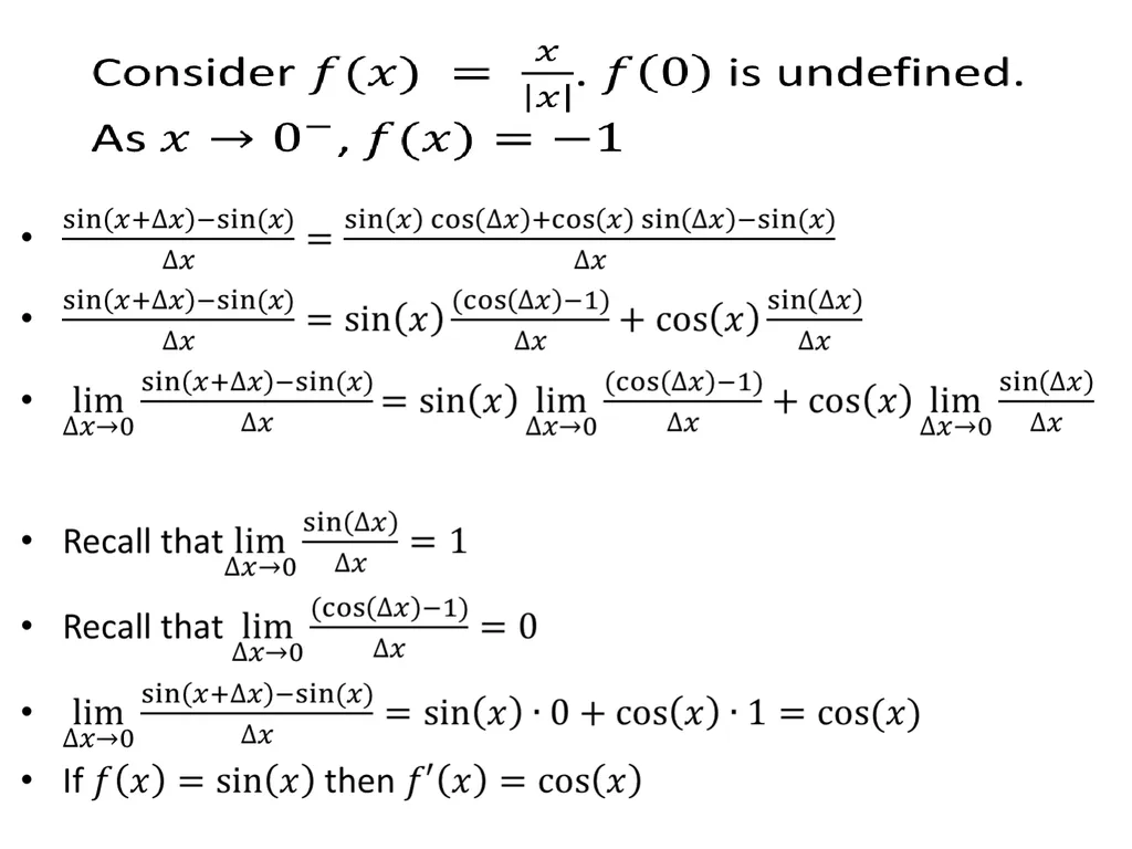 Lecture 1: Limits, Derivatives, the Product Rule, - slide 35 of 41