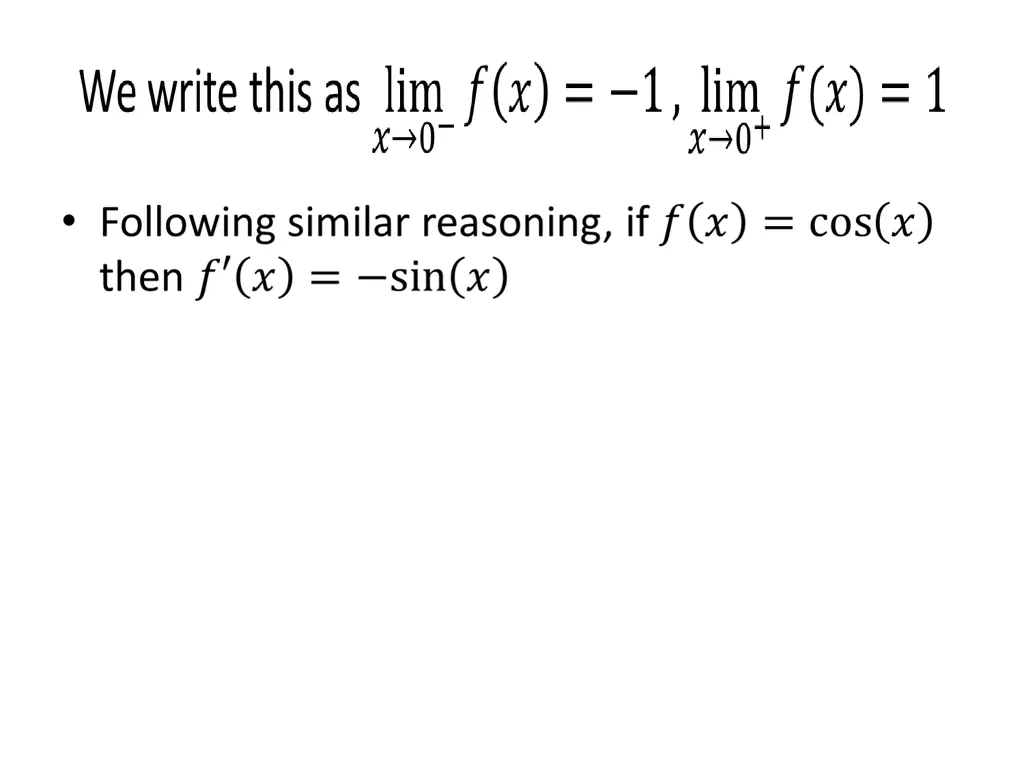 Lecture 1: Limits, Derivatives, the Product Rule, - slide 36 of 41