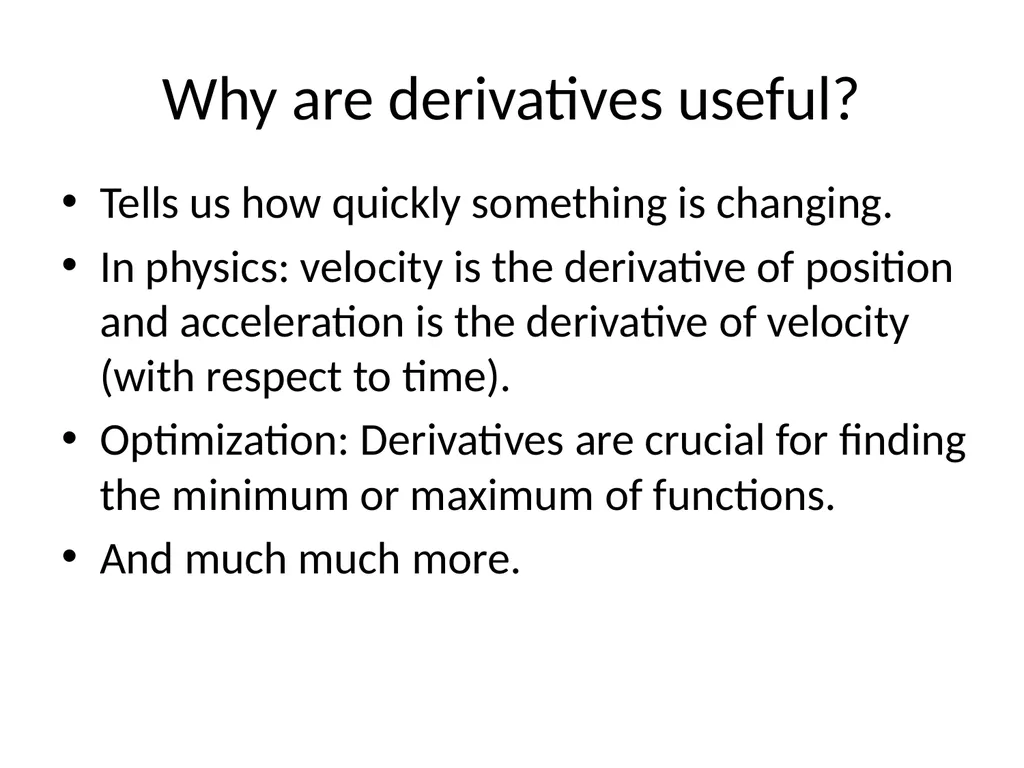 Lecture 1: Limits, Derivatives, the Product Rule, - slide 22 of 41