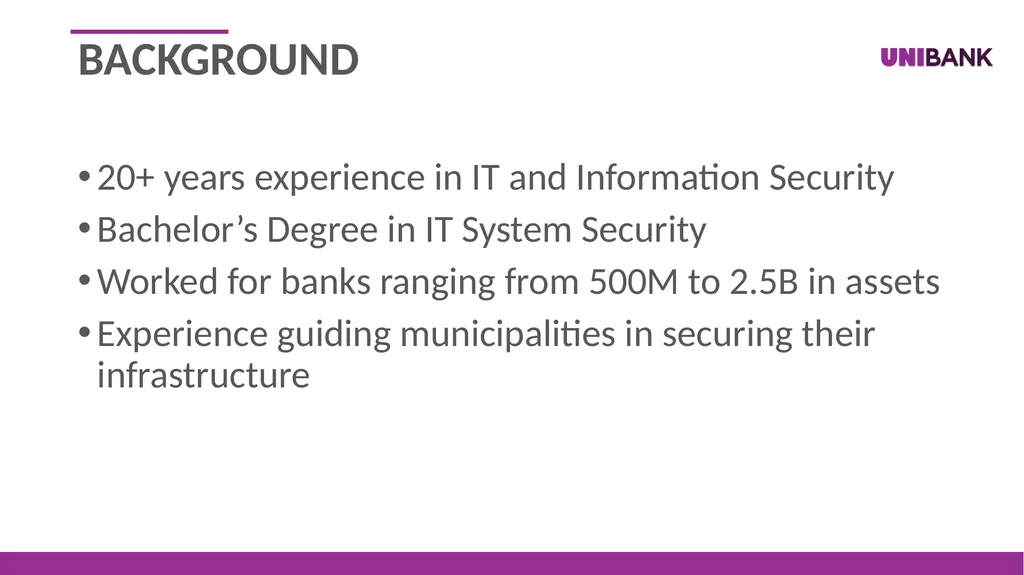 Security Best Practices and Fraud Trends – - slide 3 of 33