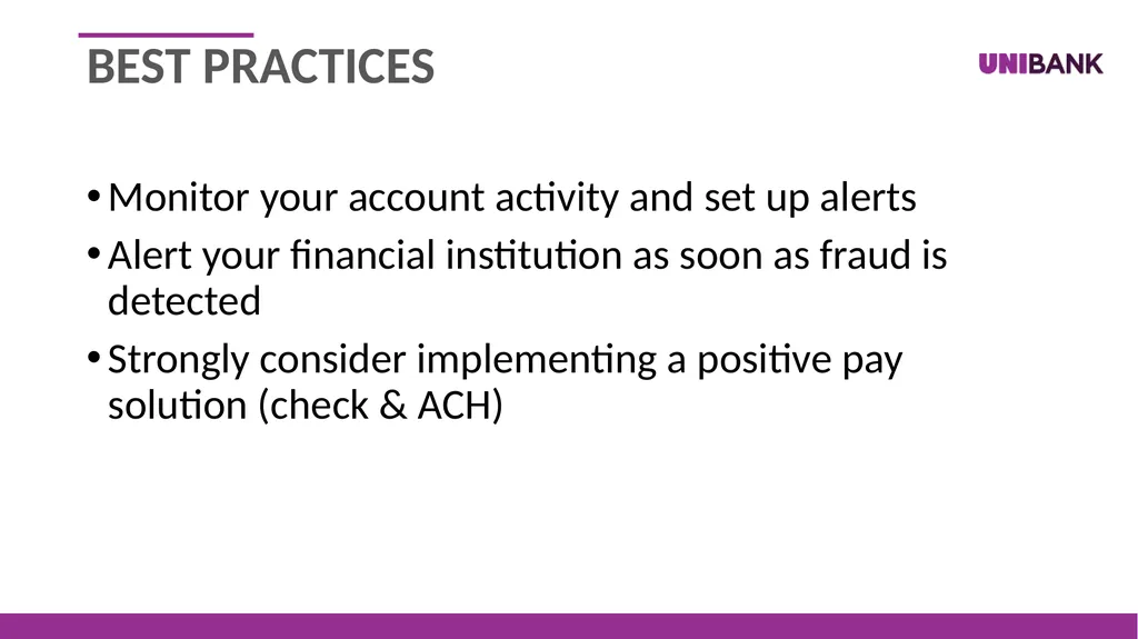 Security Best Practices and Fraud Trends – - slide 29 of 33