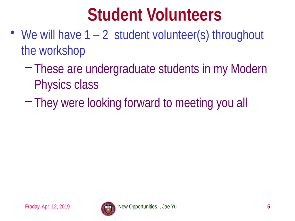 Welcome to Arlington! Froday, Apr. 12, 2019 1 New - slide 5 of 6