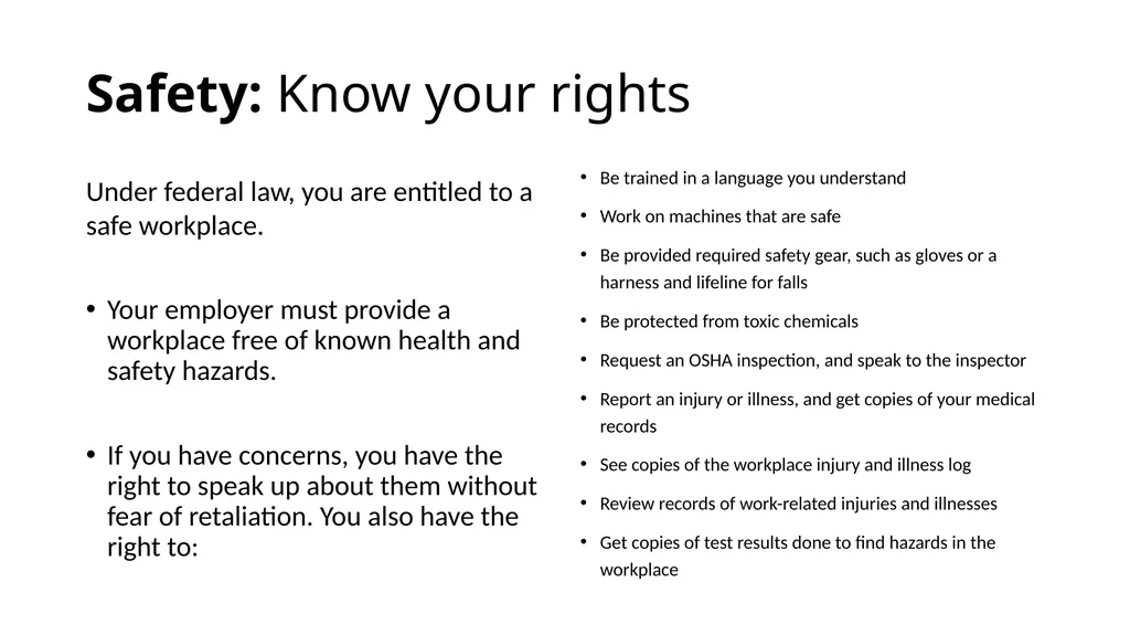 Introduction to Lathe Safety This material was - slide 5 of 22