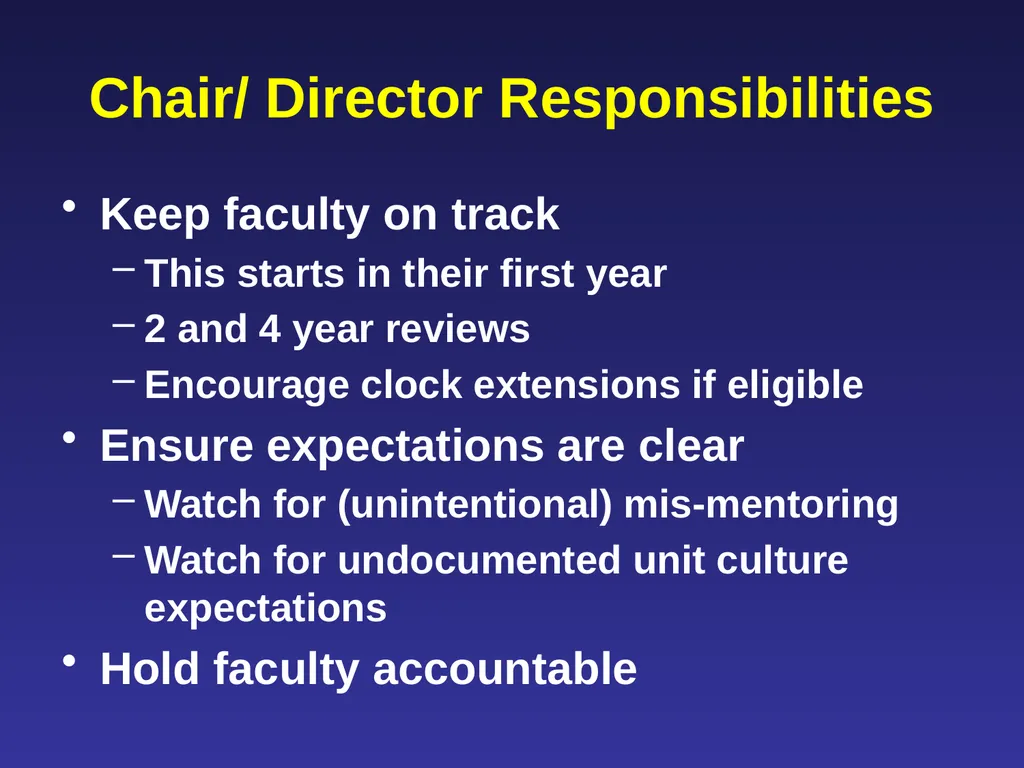 Leading Faculty Through the Promotion &/or Tenure - slide 3 of 27
