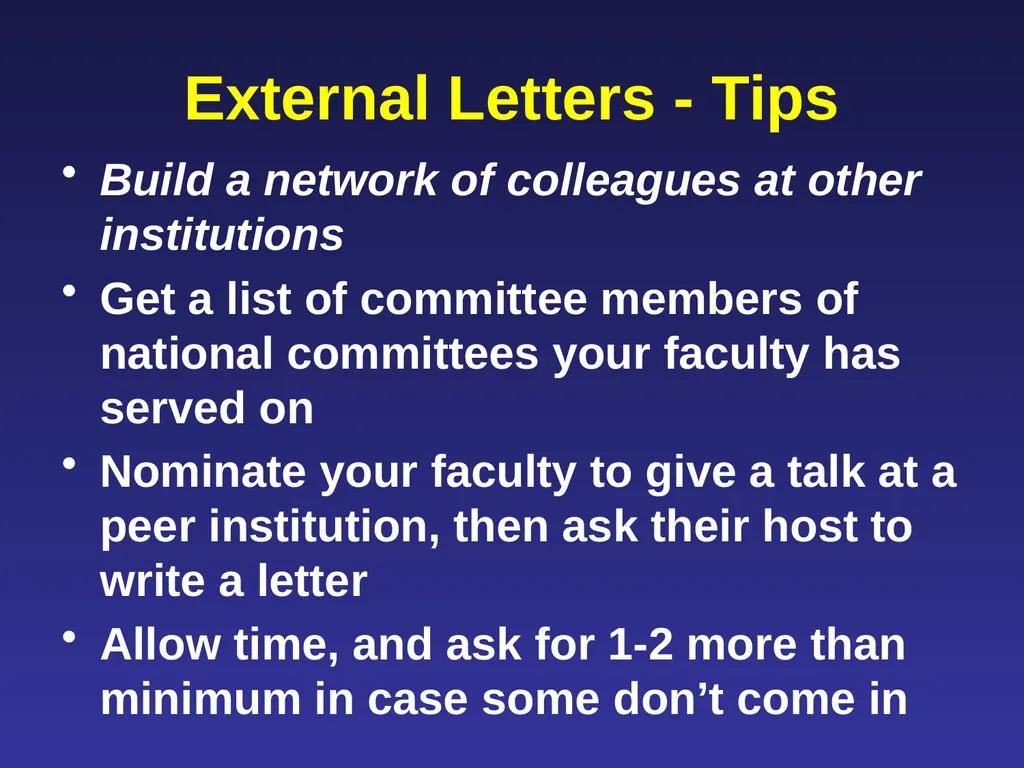Leading Faculty Through the Promotion &/or Tenure - slide 18 of 27