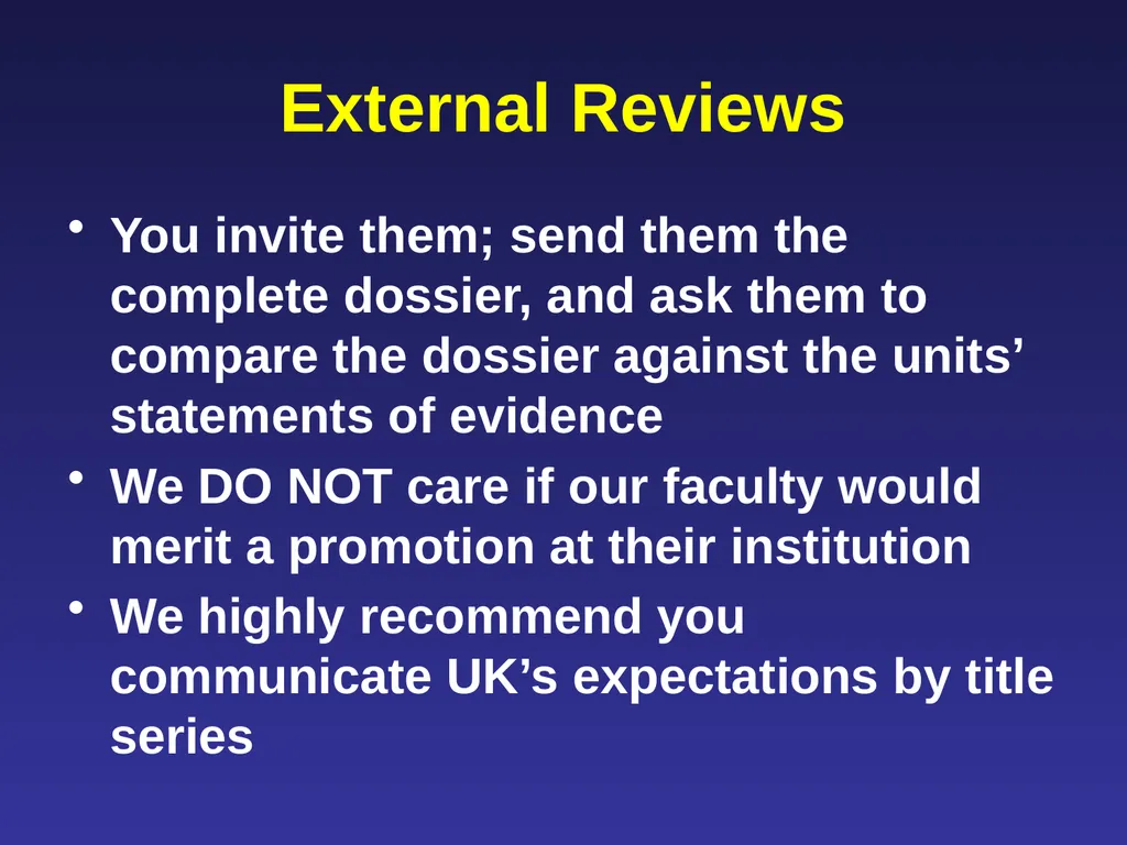 Leading Faculty Through the Promotion &/or Tenure - slide 16 of 27
