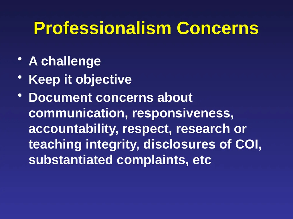 Leading Faculty Through the Promotion &/or Tenure - slide 24 of 27