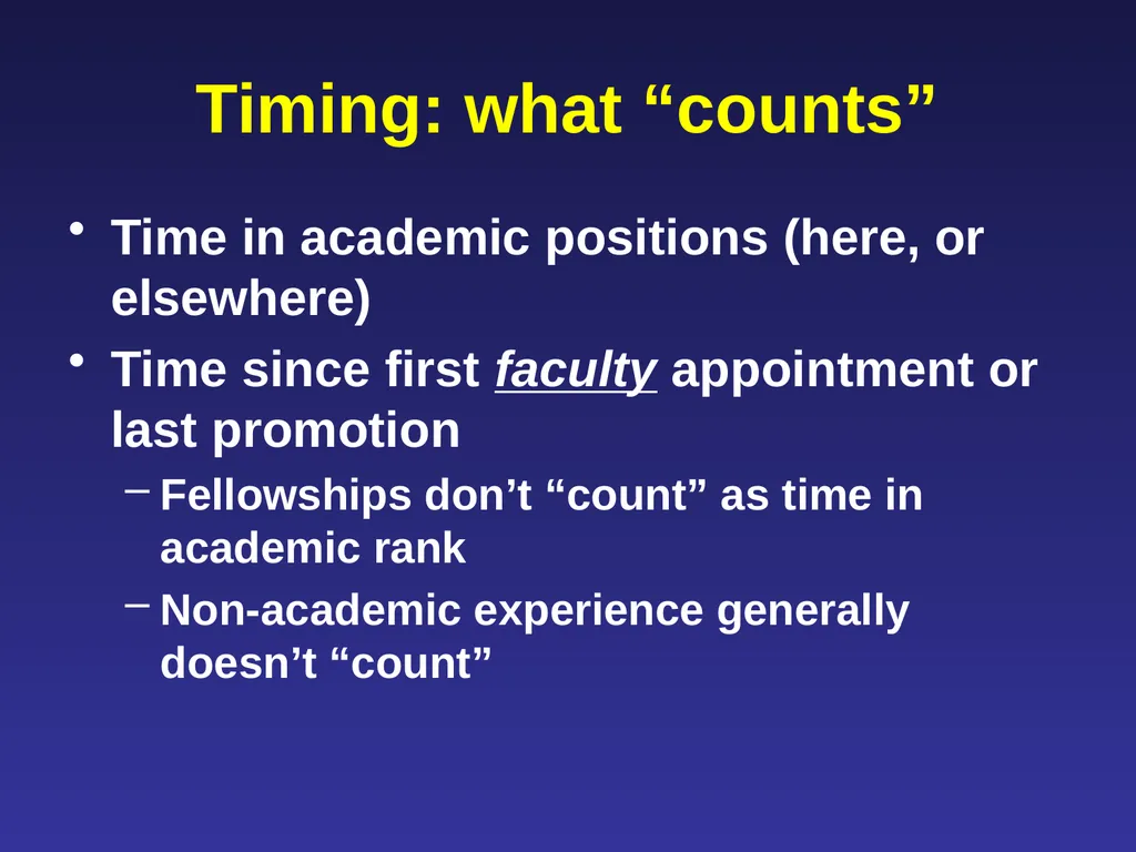 Leading Faculty Through the Promotion &/or Tenure - slide 10 of 27