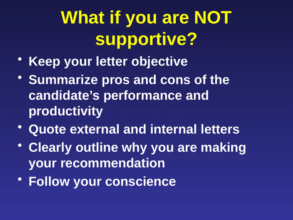 Leading Faculty Through the Promotion &/or Tenure - slide 25 of 27