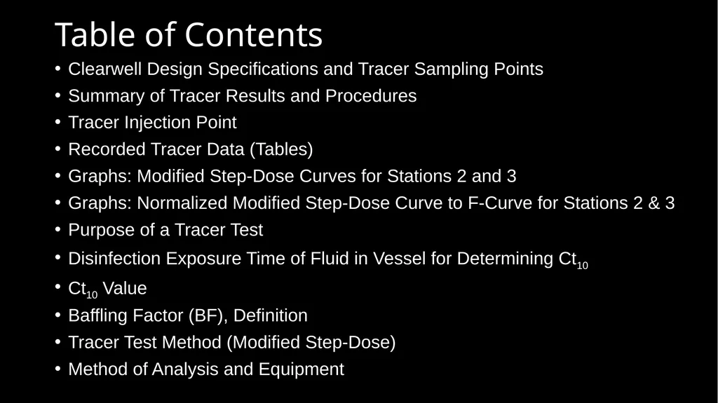 Cement Hill Water Treatment Plant CA4810005 Tracer - slide 2 of 29
