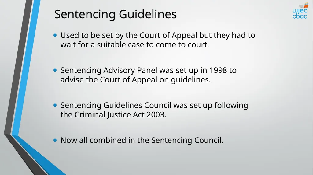 The Criminal Process Principles of sentencing - slide 17 of 25