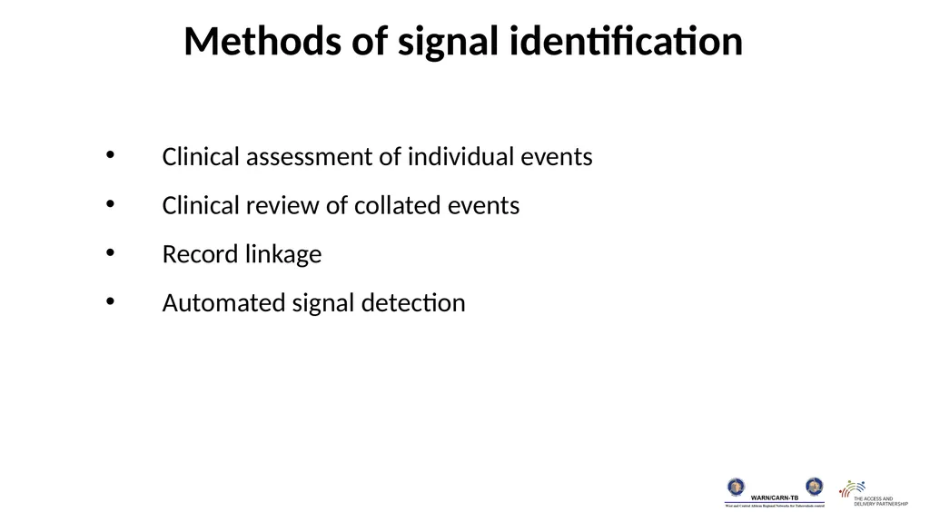 Training package on active tuberculosis drug - slide 10 of 15