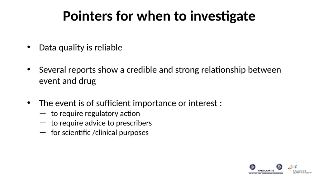 Training package on active tuberculosis drug - slide 8 of 15