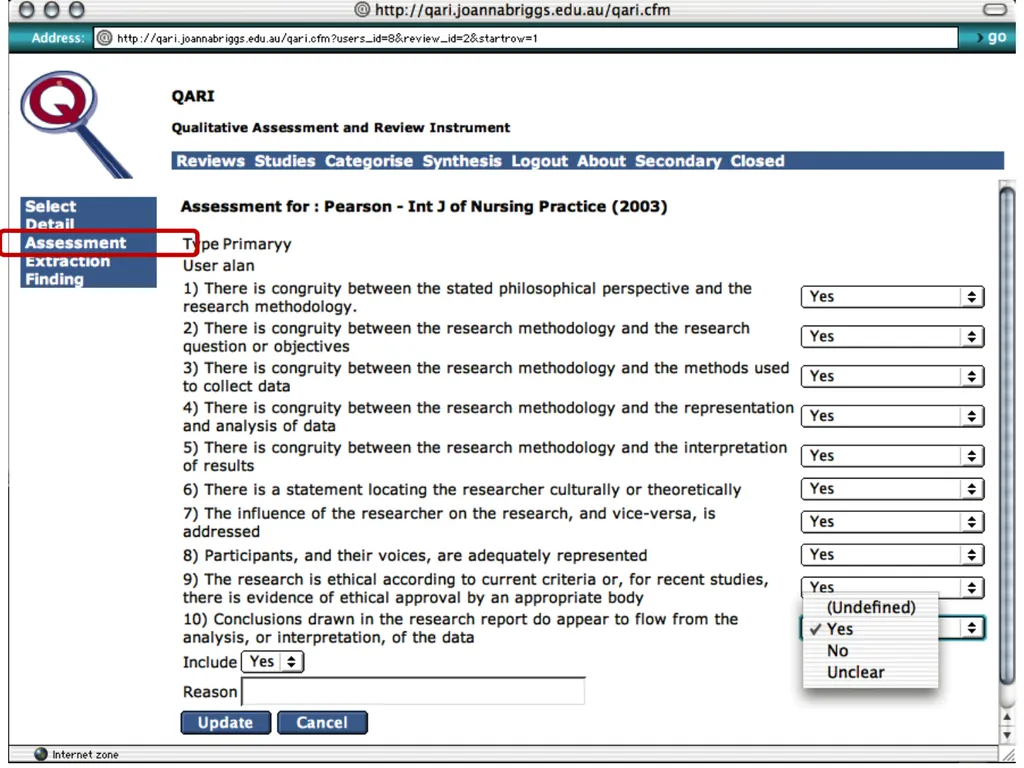 A worked example of META-AGGREGATION Its history - slide 19 of 33