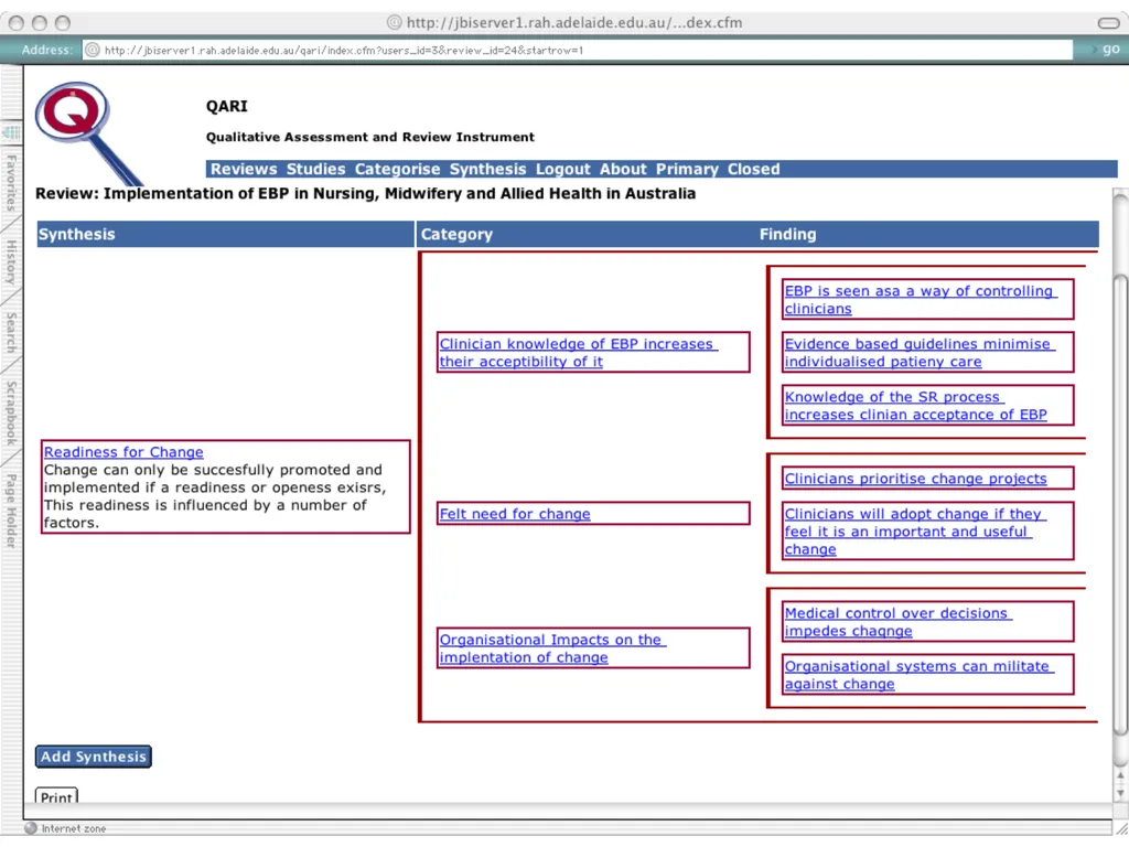 A worked example of META-AGGREGATION Its history - slide 32 of 33