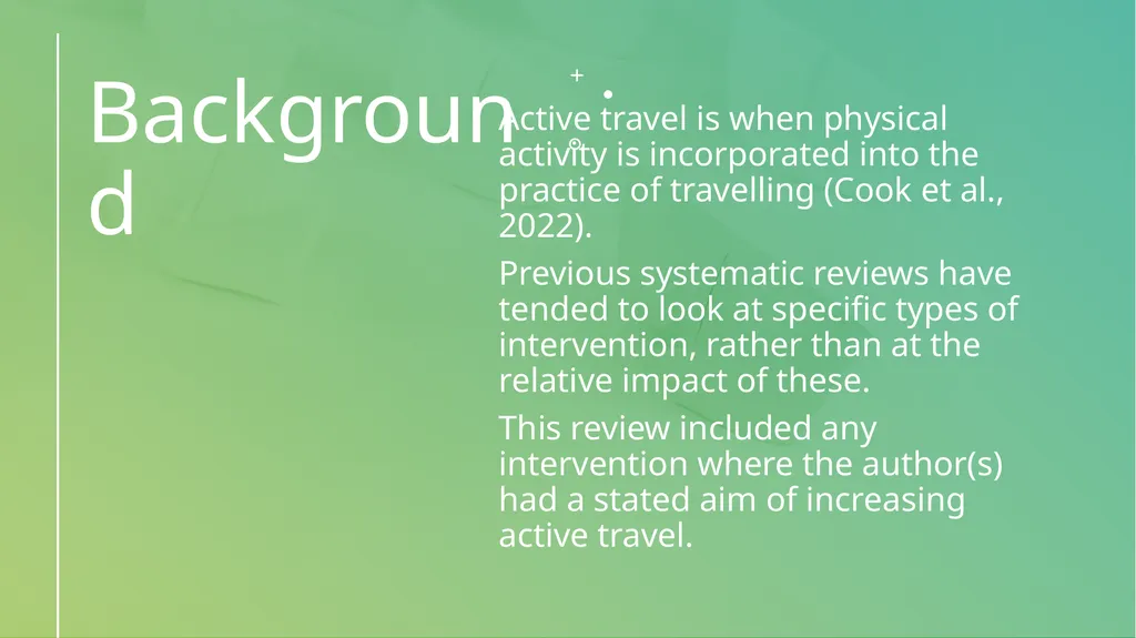 What interventions are effective in increasing - slide 2 of 12