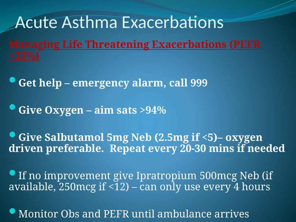 Respiratory Medicine in General Practice Dr Andrew - slide 86 of 140