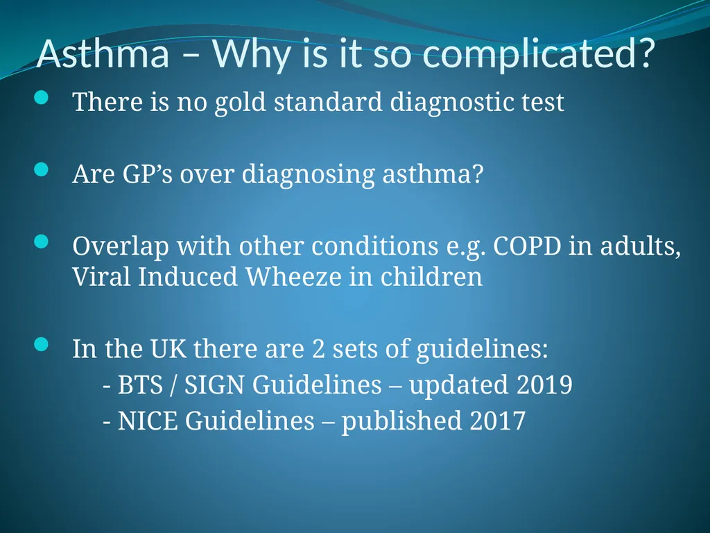 Respiratory Medicine in General Practice Dr Andrew - slide 51 of 140