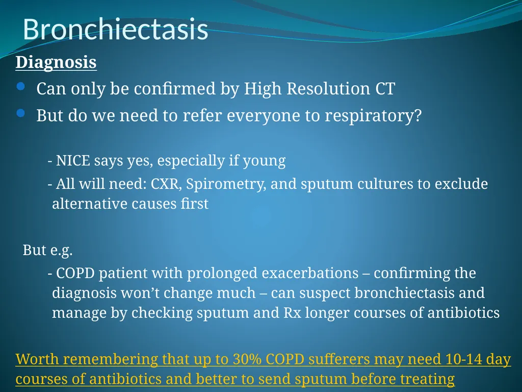 Respiratory Medicine in General Practice Dr Andrew - slide 127 of 140