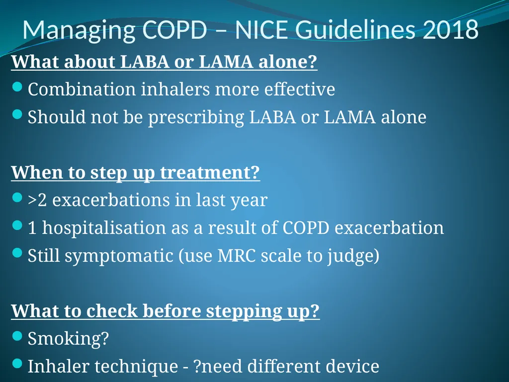 Respiratory Medicine in General Practice Dr Andrew - slide 110 of 140