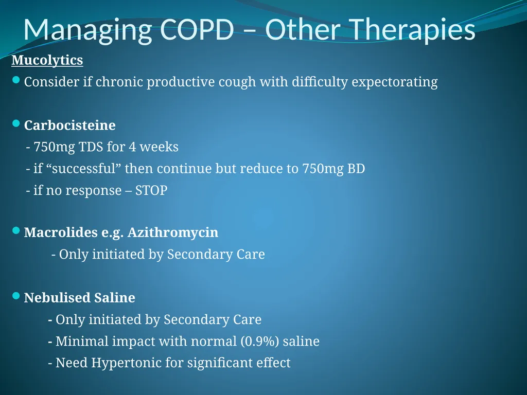 Respiratory Medicine in General Practice Dr Andrew - slide 112 of 140