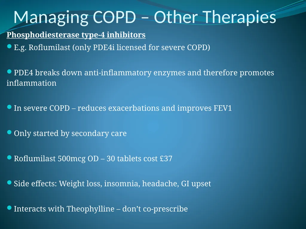 Respiratory Medicine in General Practice Dr Andrew - slide 114 of 140