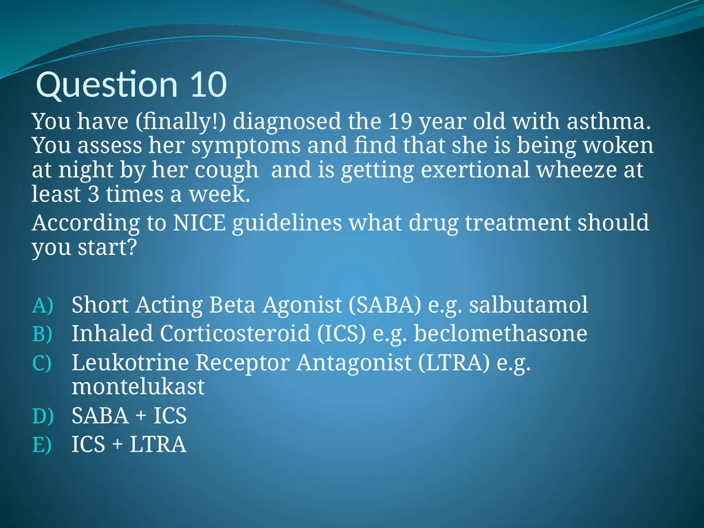 Respiratory Medicine in General Practice Dr Andrew - slide 65 of 140