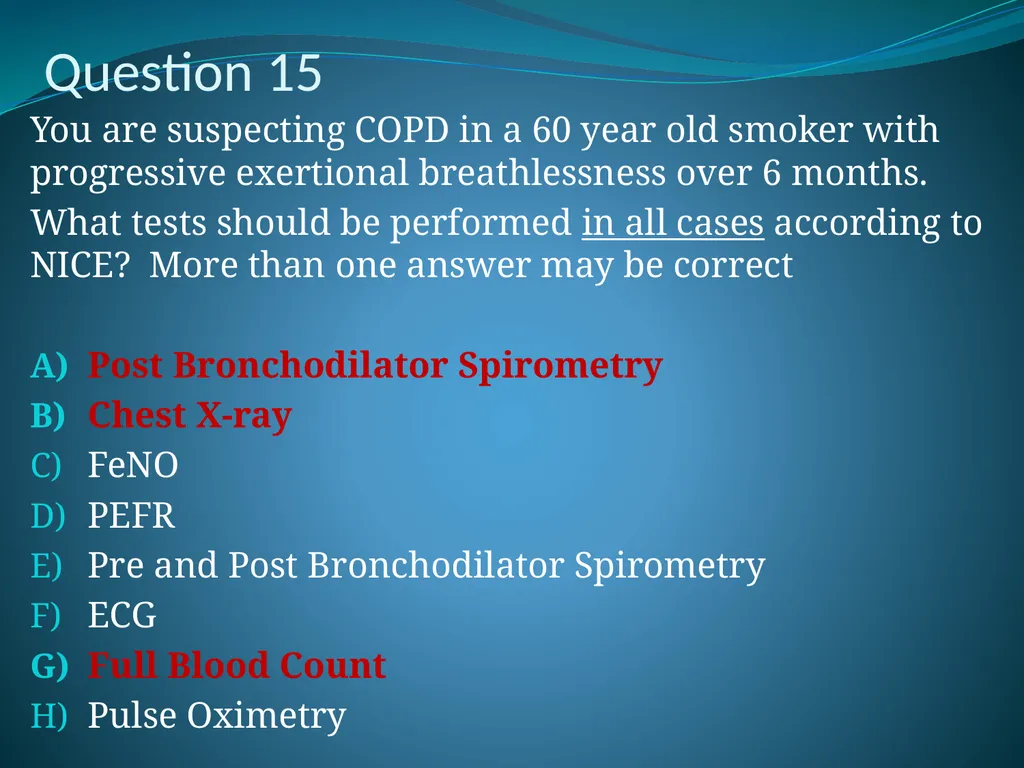 Respiratory Medicine in General Practice Dr Andrew - slide 102 of 140
