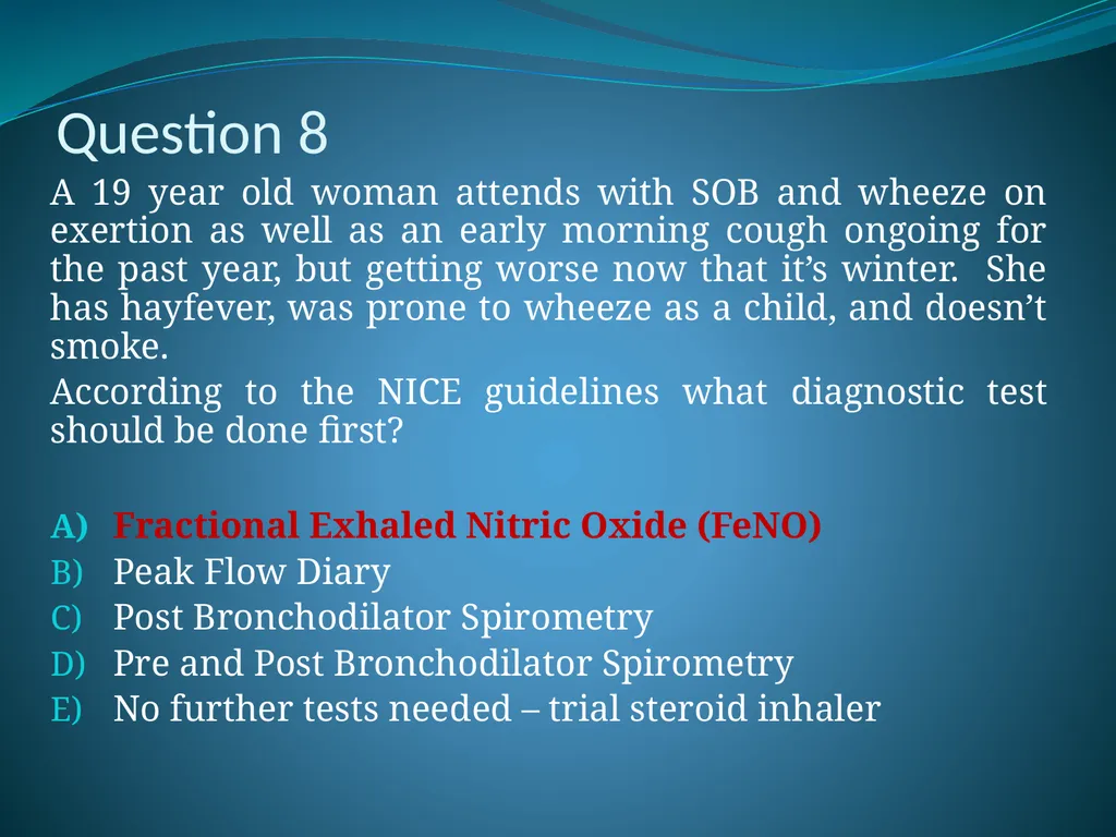 Respiratory Medicine in General Practice Dr Andrew - slide 53 of 140