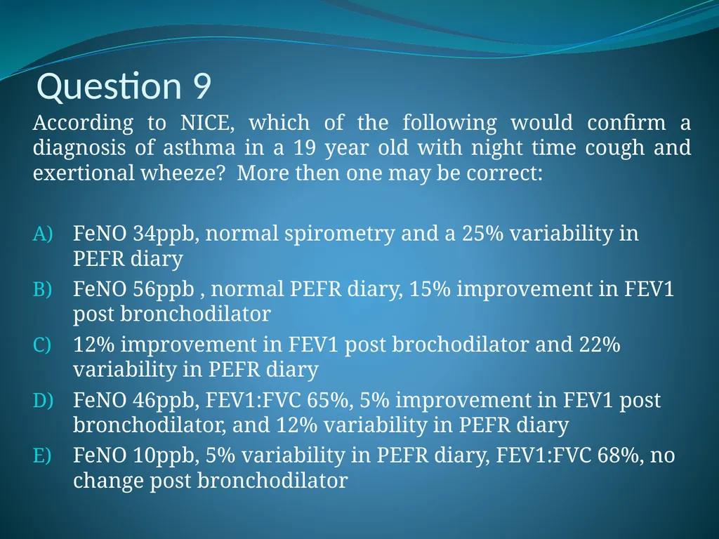 Respiratory Medicine in General Practice Dr Andrew - slide 60 of 140