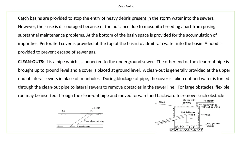 Sewer Appurtenances In a sewerage system along - slide 8 of 11