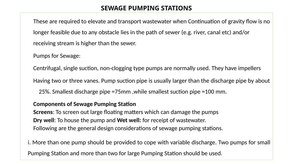 Sewer Appurtenances In a sewerage system along - slide 9 of 11
