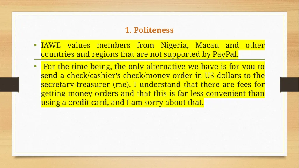 Politeness Principle INTRODCTION In our study of - slide 4 of 10