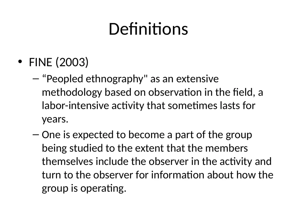 Deception’s Second Cousin: Participant Observation - slide 6 of 19