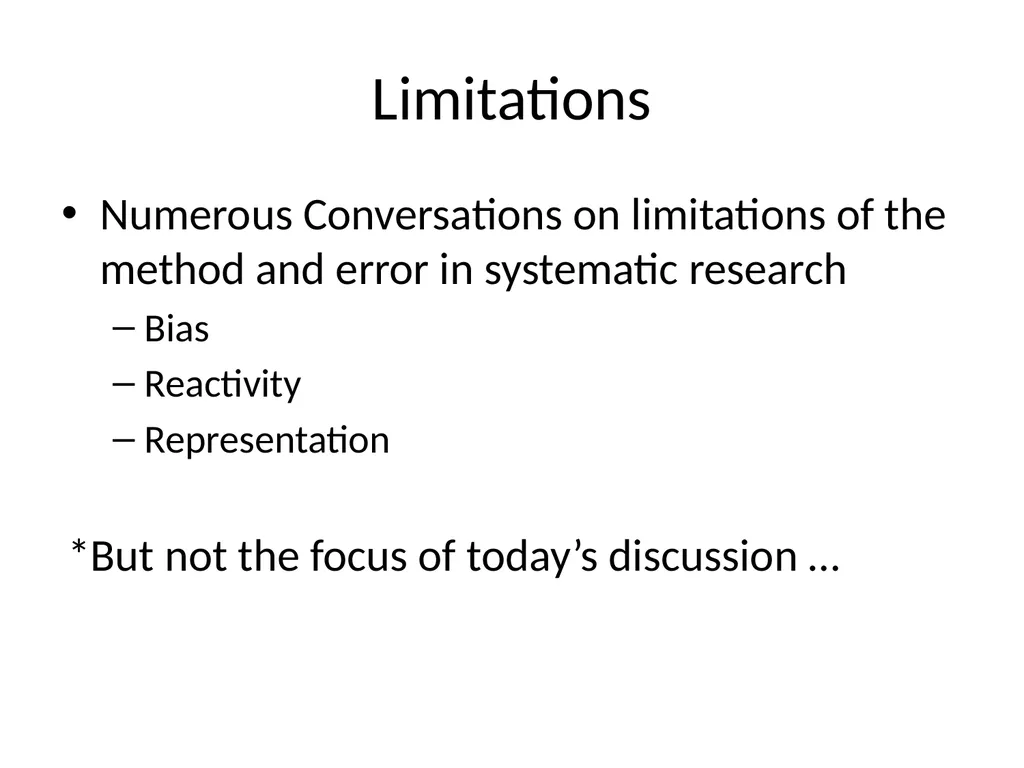 Deception’s Second Cousin: Participant Observation - slide 14 of 19