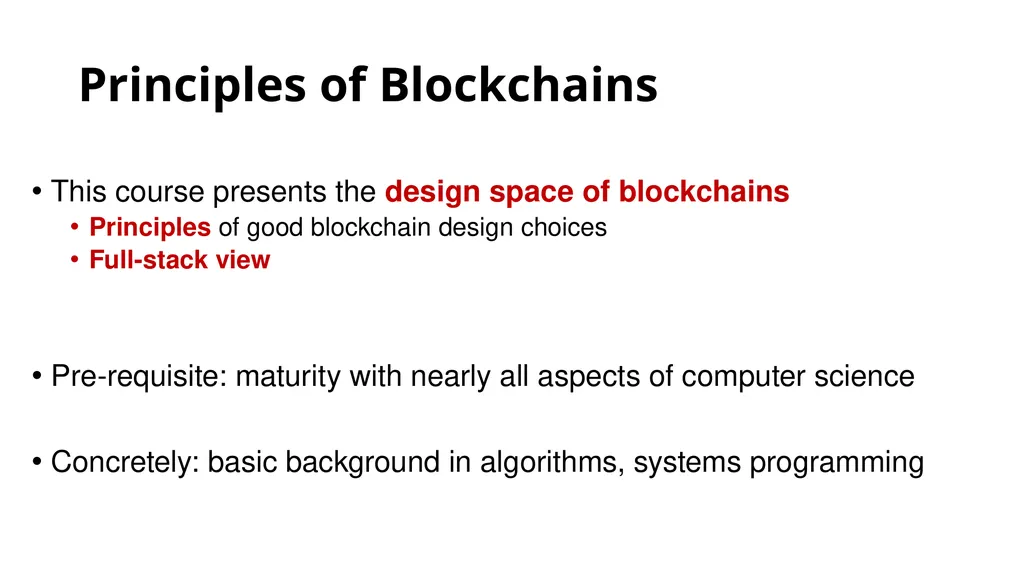 Principles of Blockchains Professor Pramod - slide 12 of 28