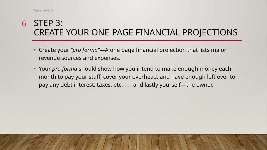 Entrepreneurial Steps to Launch a Small business - slide 6 of 19