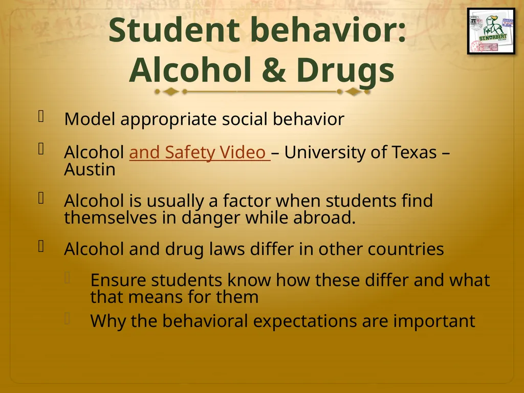 Faculty-Led Study Abroad Pre-Departure and Risk - slide 14 of 19